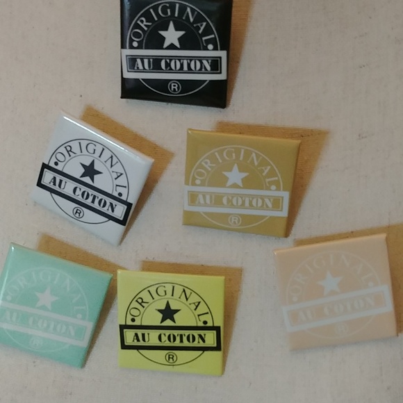 Vintage Au Coton Buttons Bundle of 6 - Picture 4 of 4